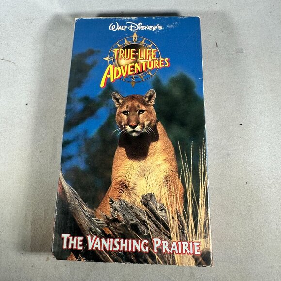 Walt Disney True Life Adventures The Vanishing Prairie G Rated 1954 VHS Video - Picture 1 of 3